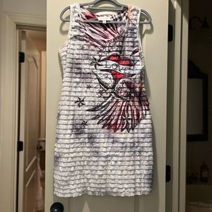 Ronnie Nicole fully lined unique vintage dress